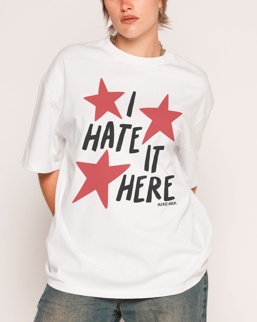 I Hate It Here Oversized Tee