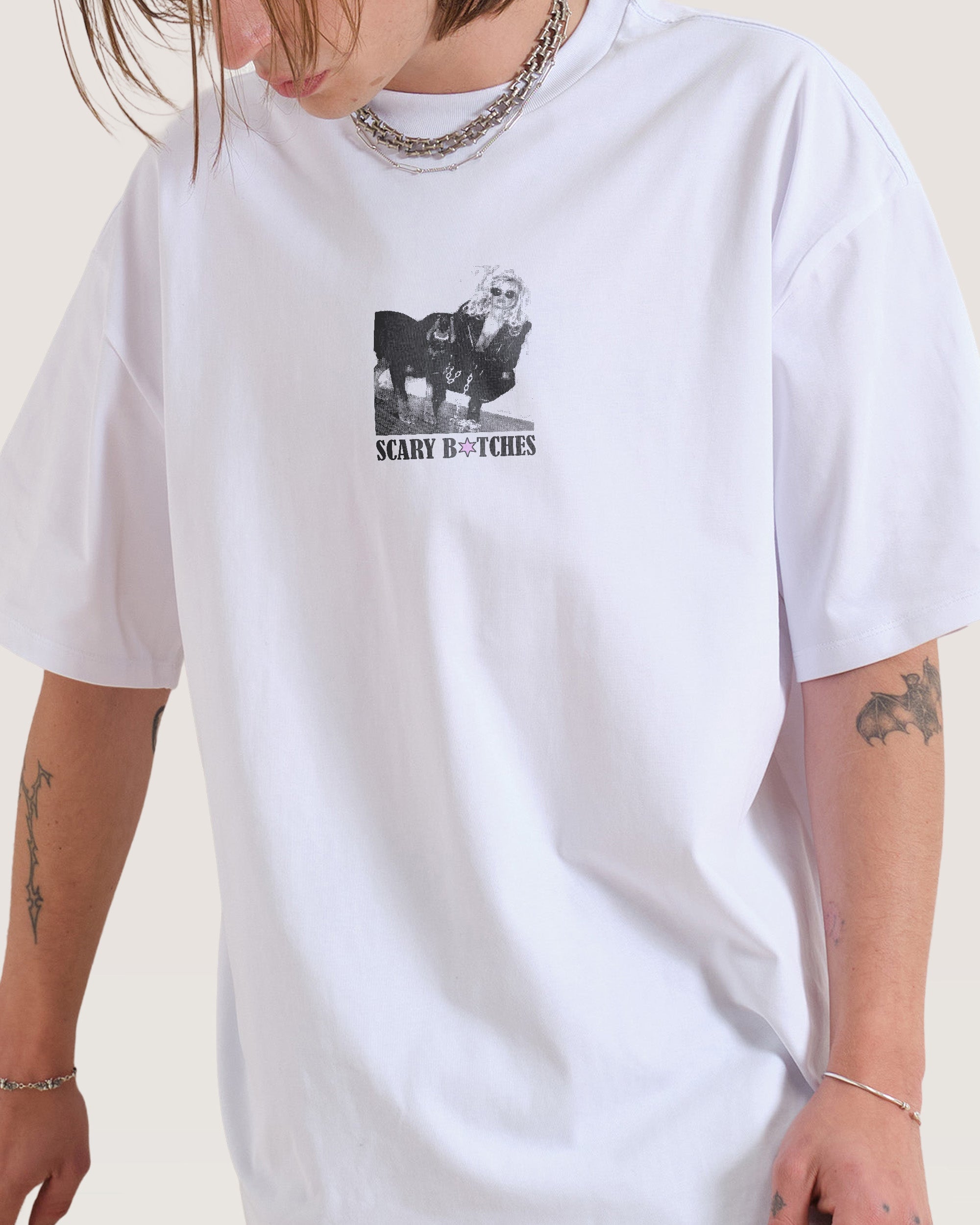 Scary Bitches Oversized Tee