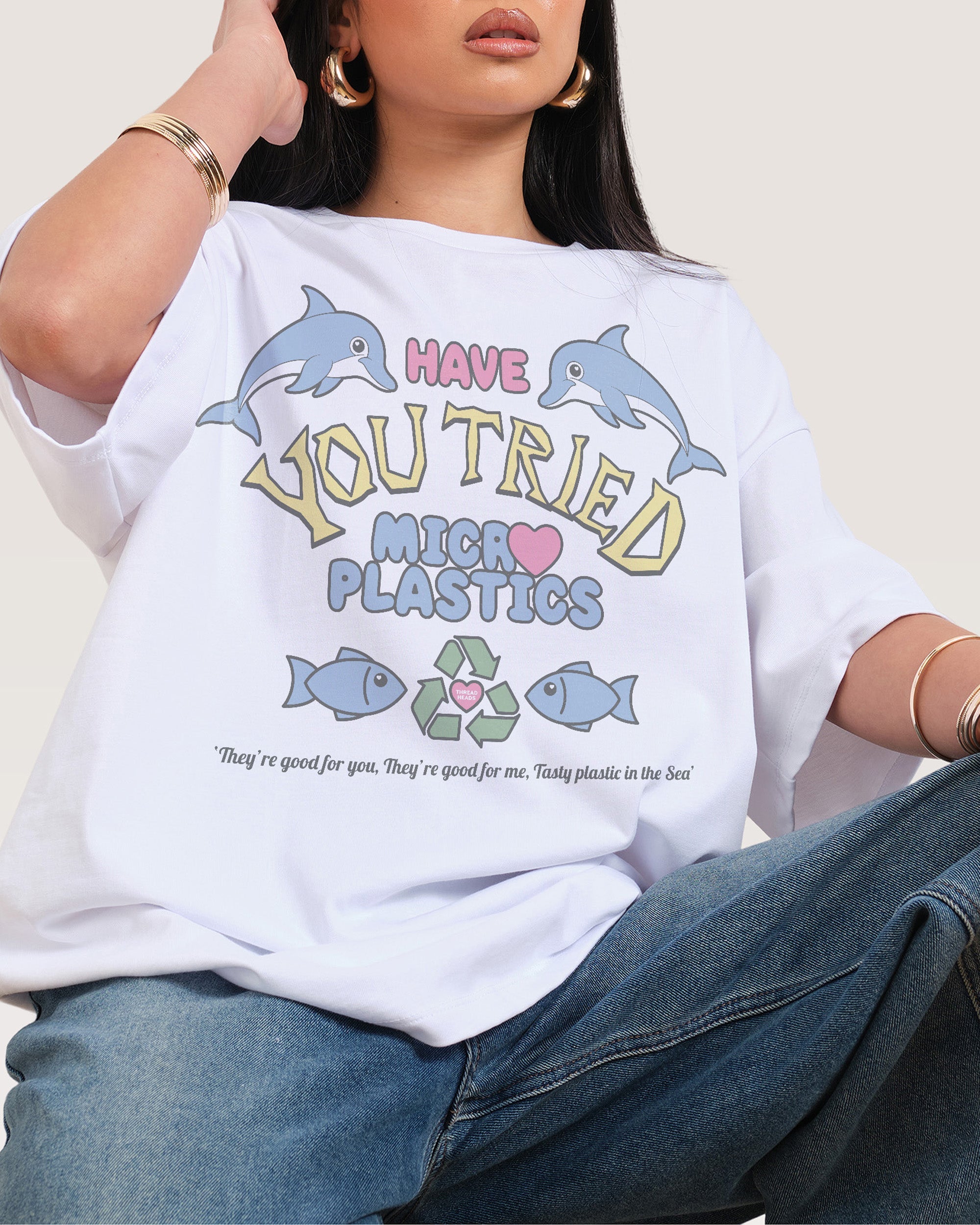 Tried Microplastics? Oversized Tee