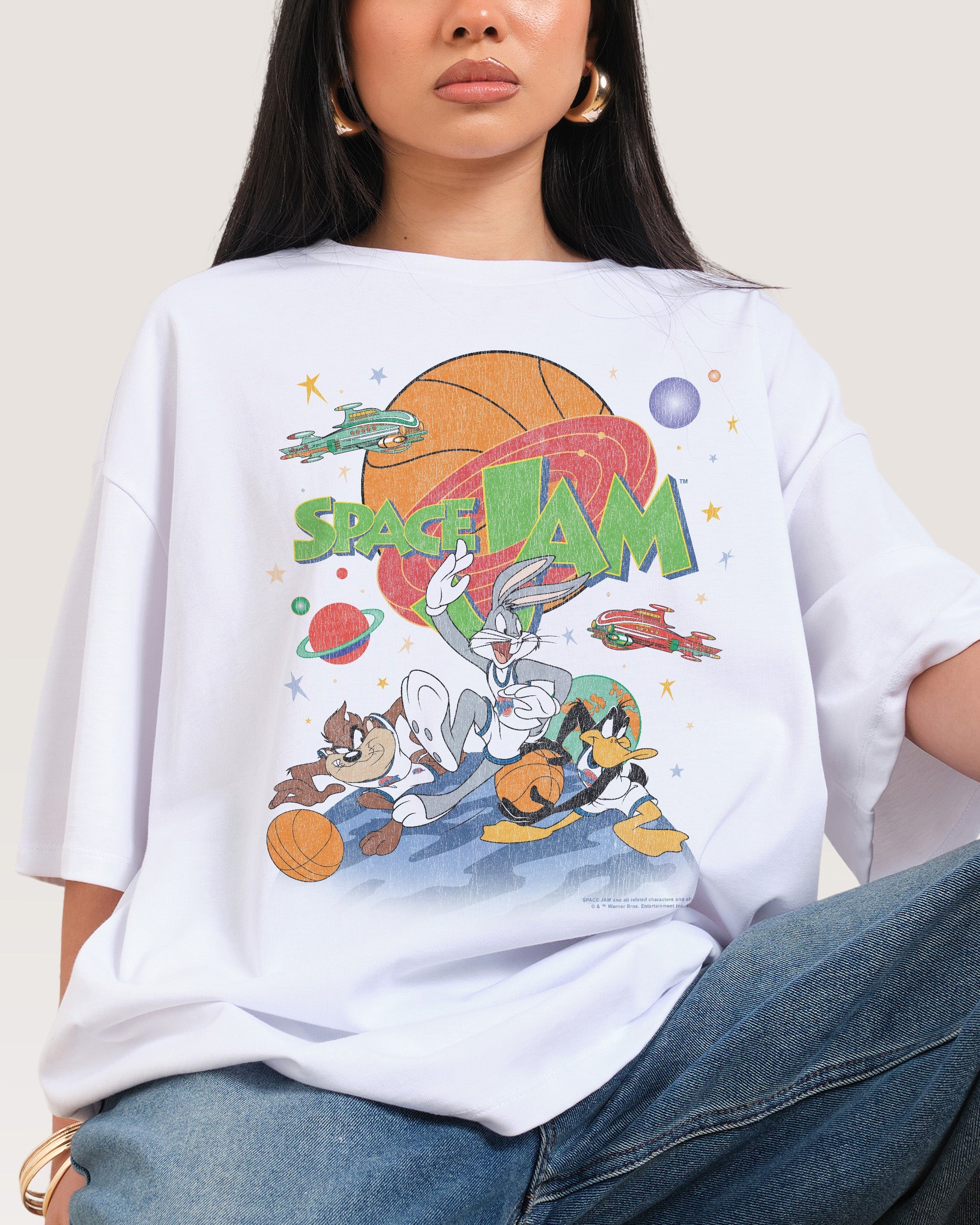 Space Jam Oversized Tee