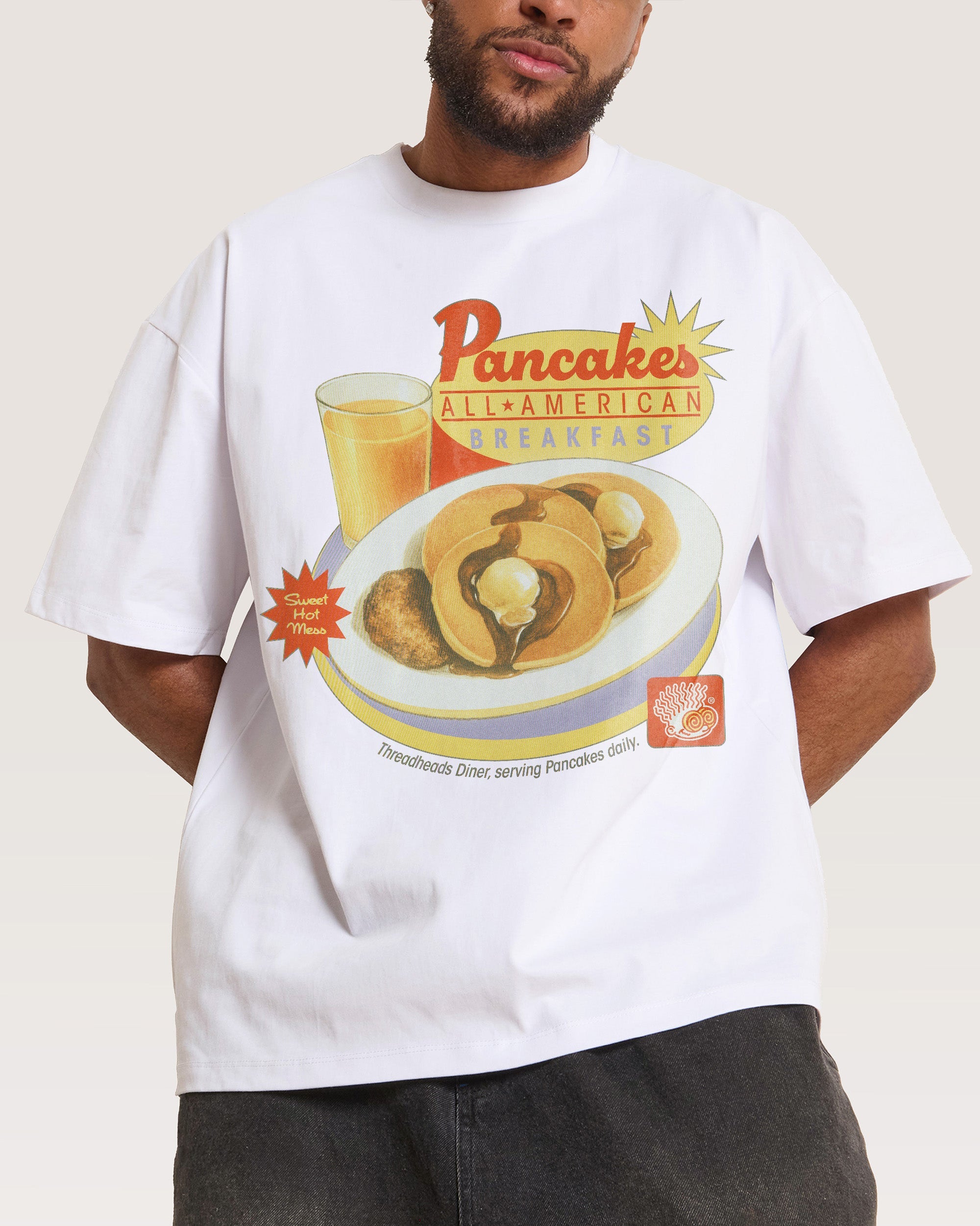 Pancakes Oversized Tee