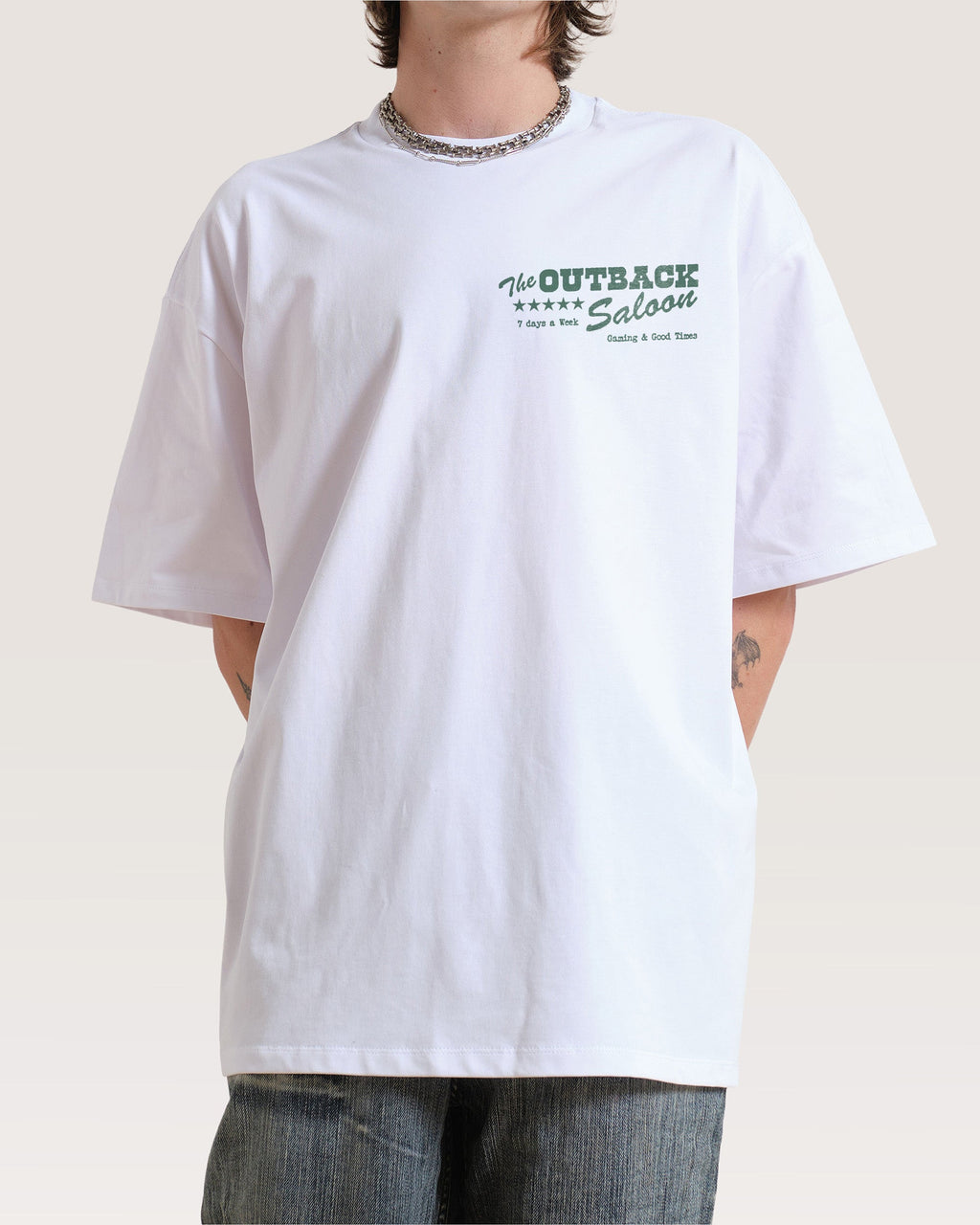 Outback Saloon Oversized Tee