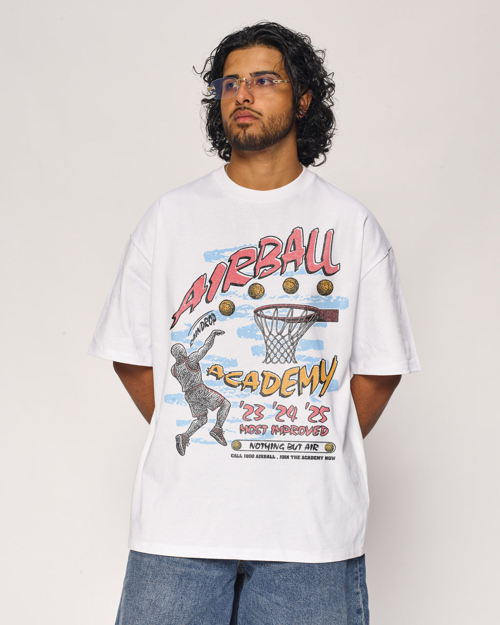 Airball Academy Oversized Tee