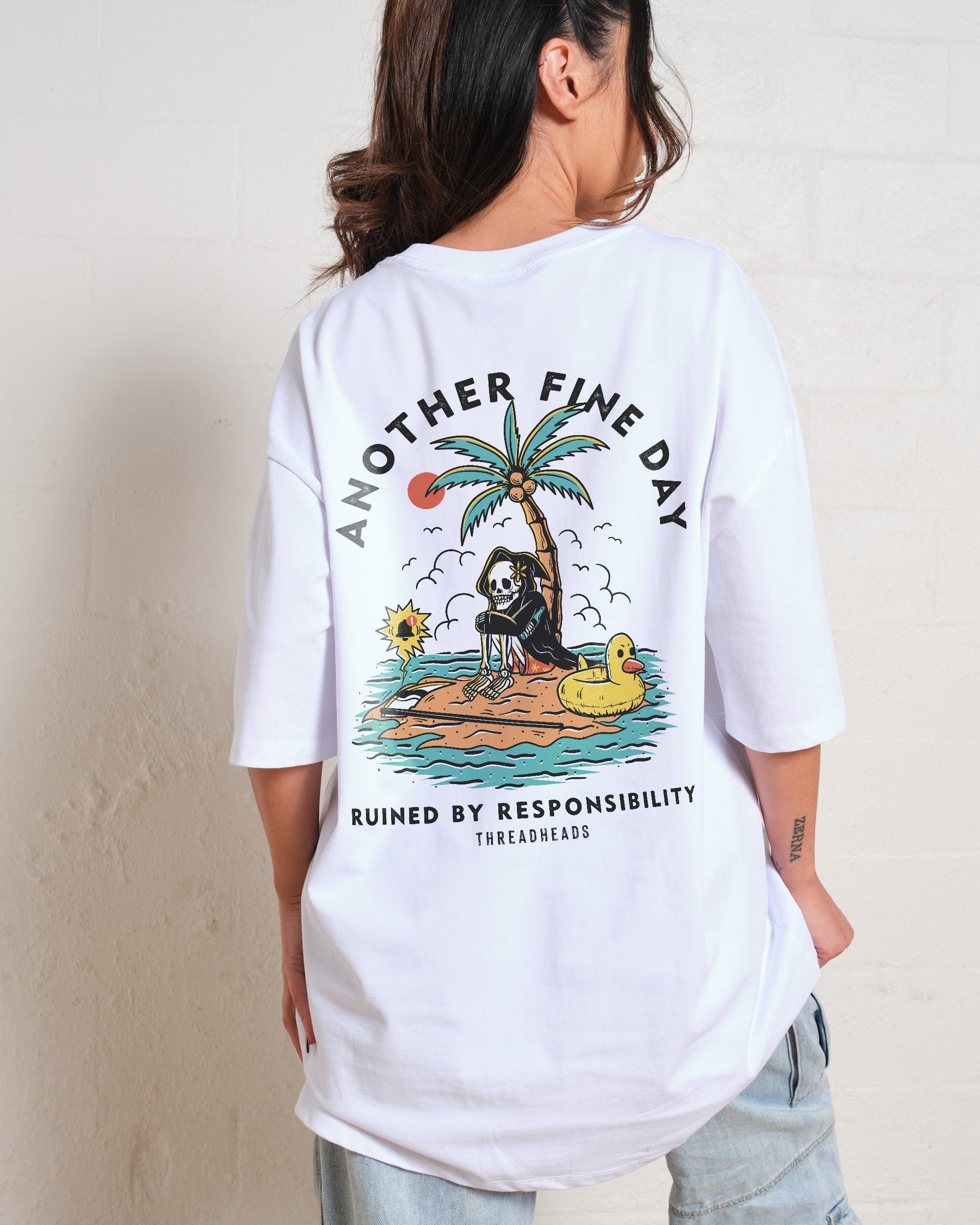 Another Fine Day Oversized Tee