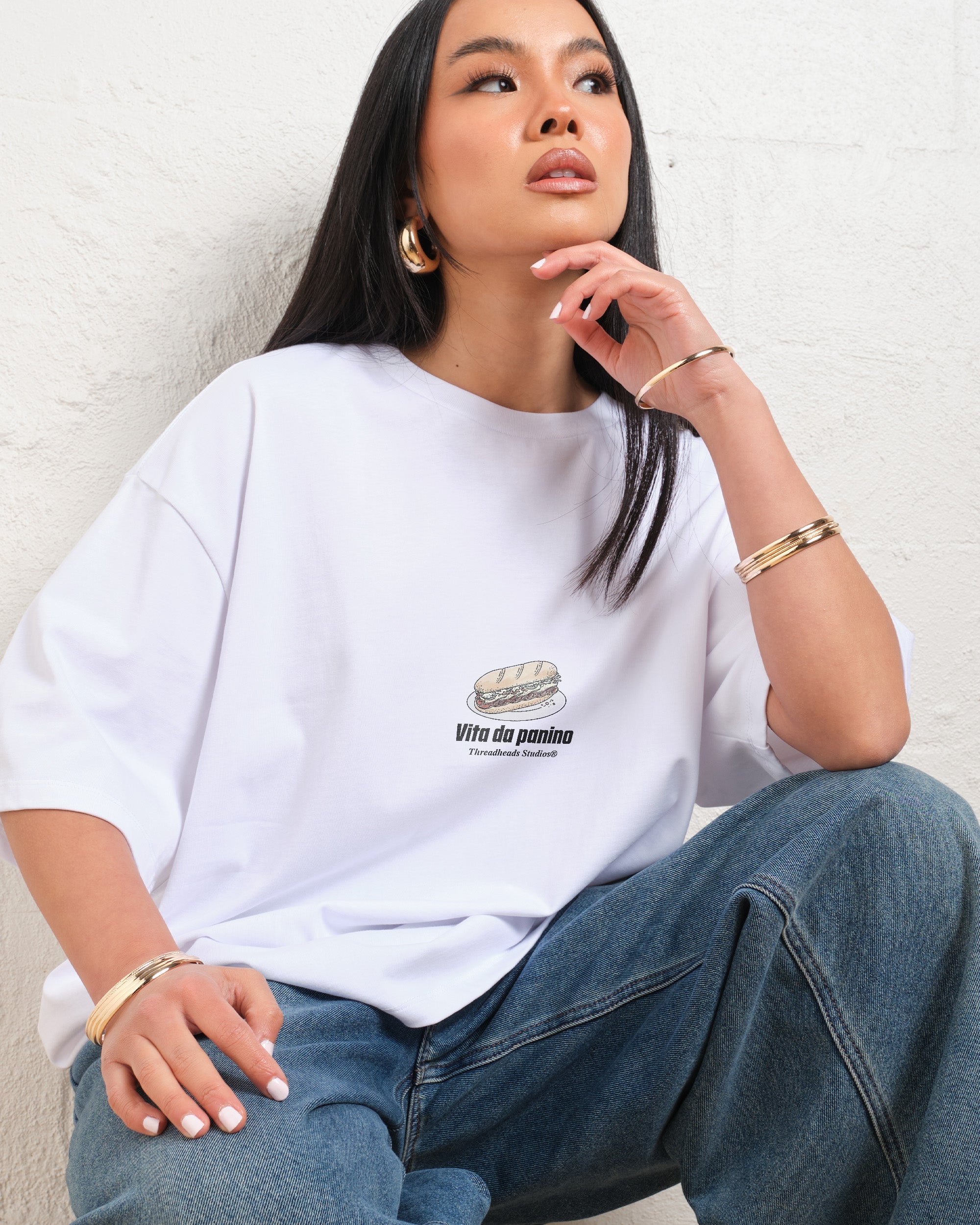Panino Con Gabagool Oversized Tee