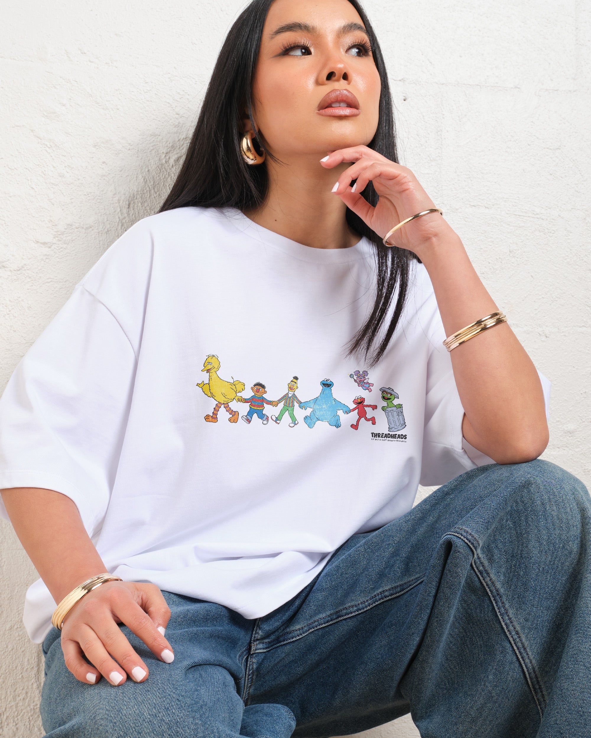 Walk With Me Oversized Tee