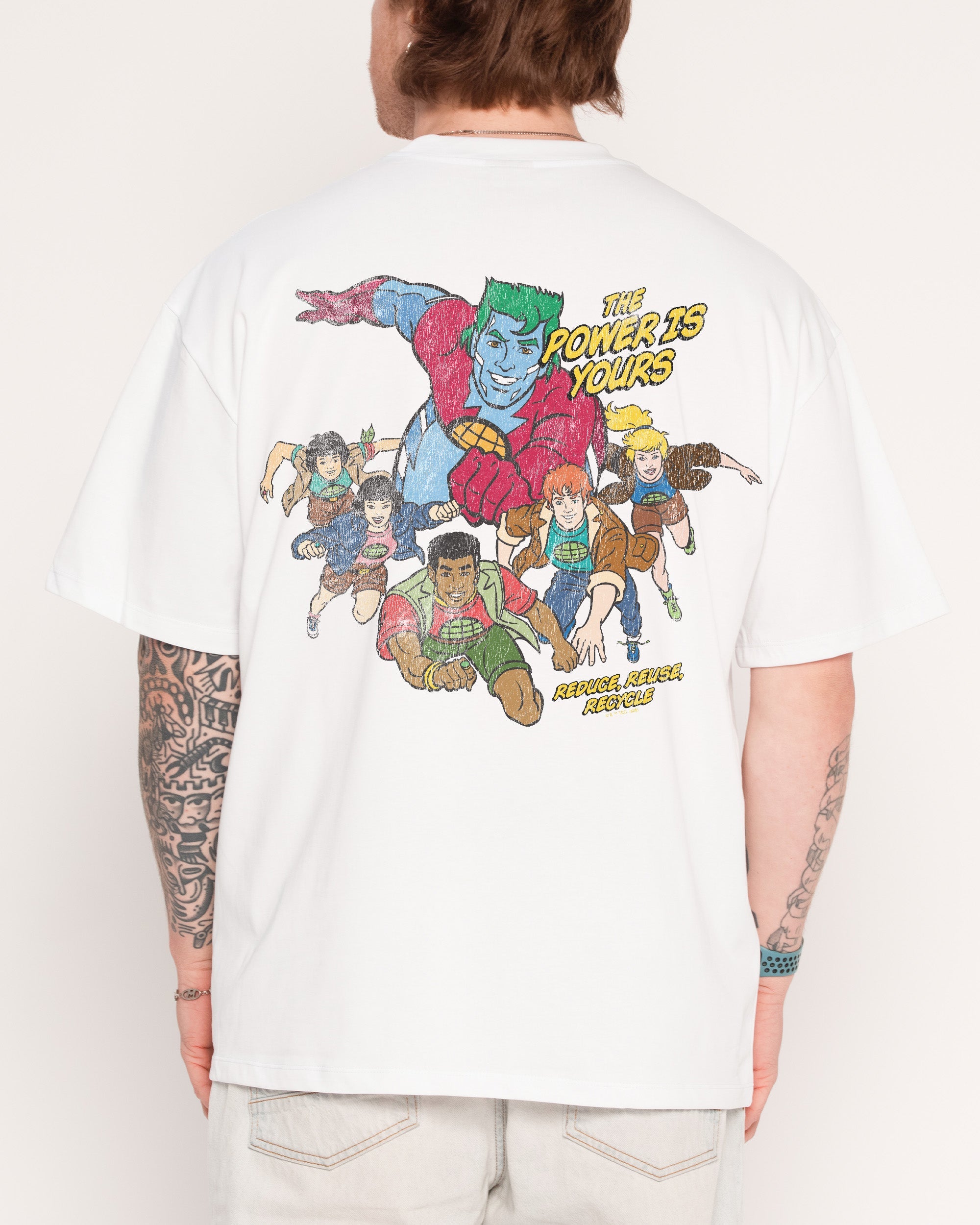 The Power Is Yours Oversized Tee