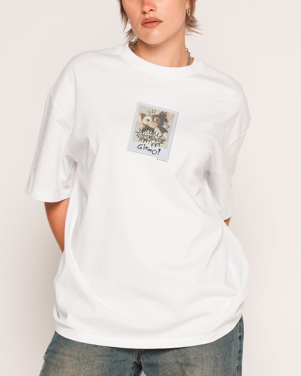 Gizmo Polaroid Oversized Tee