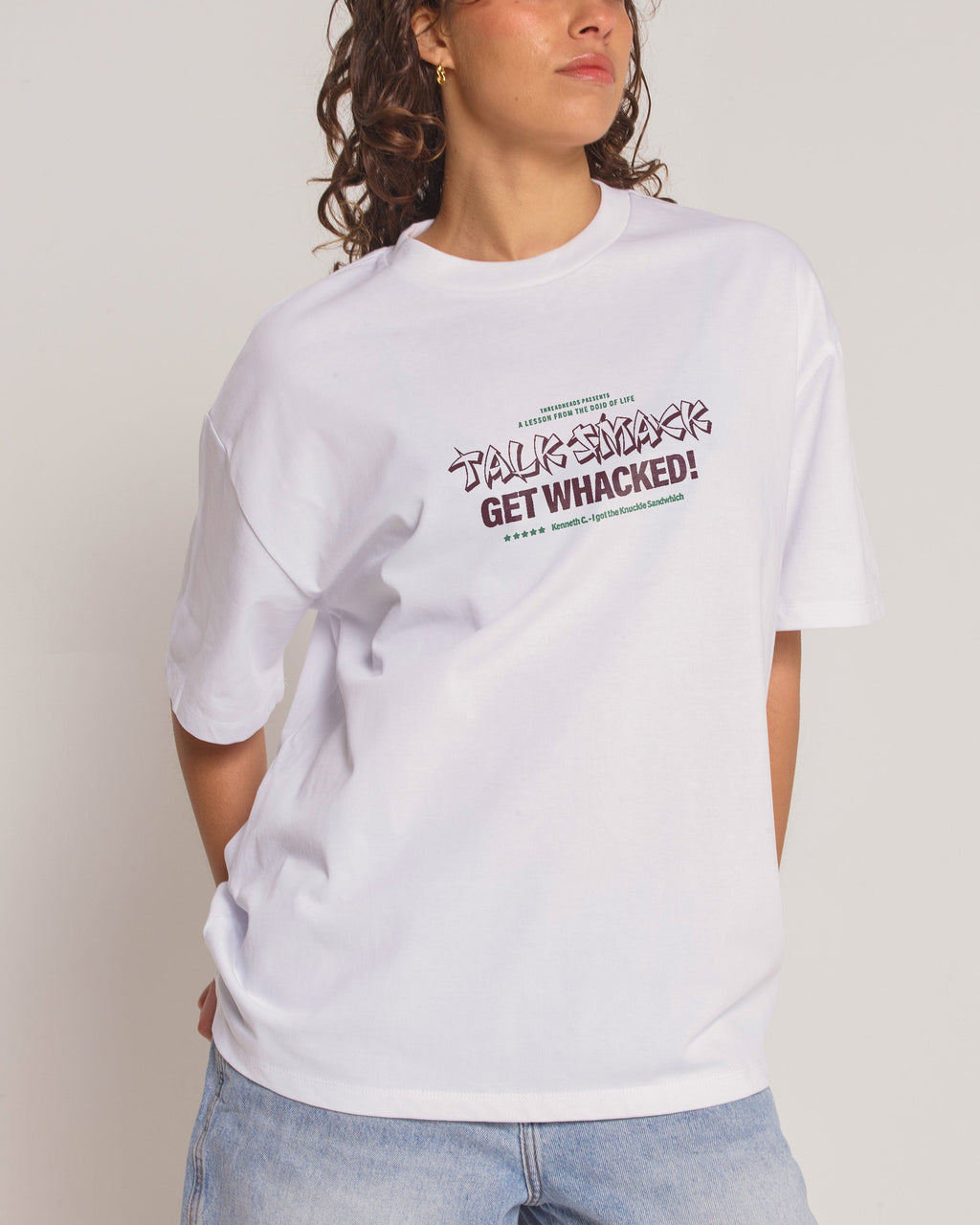 Talk Smack Oversized Tee