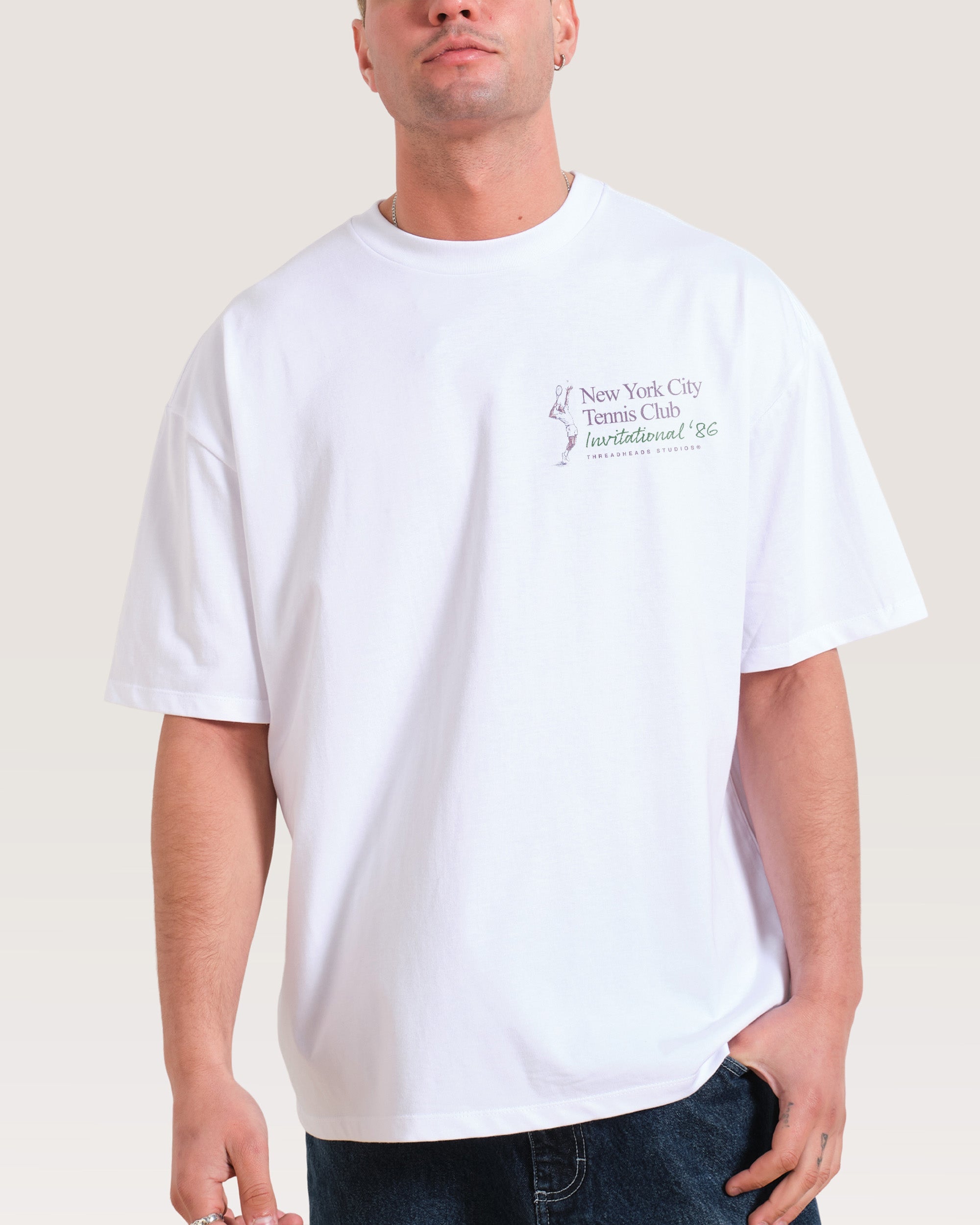 NYC Tennis Club Oversized Tee
