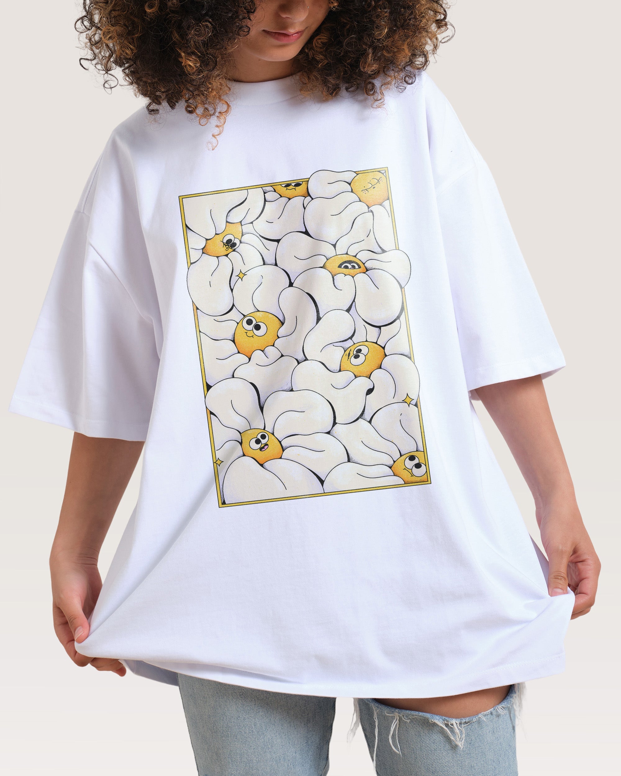 Among the Daisies Oversized Tee
