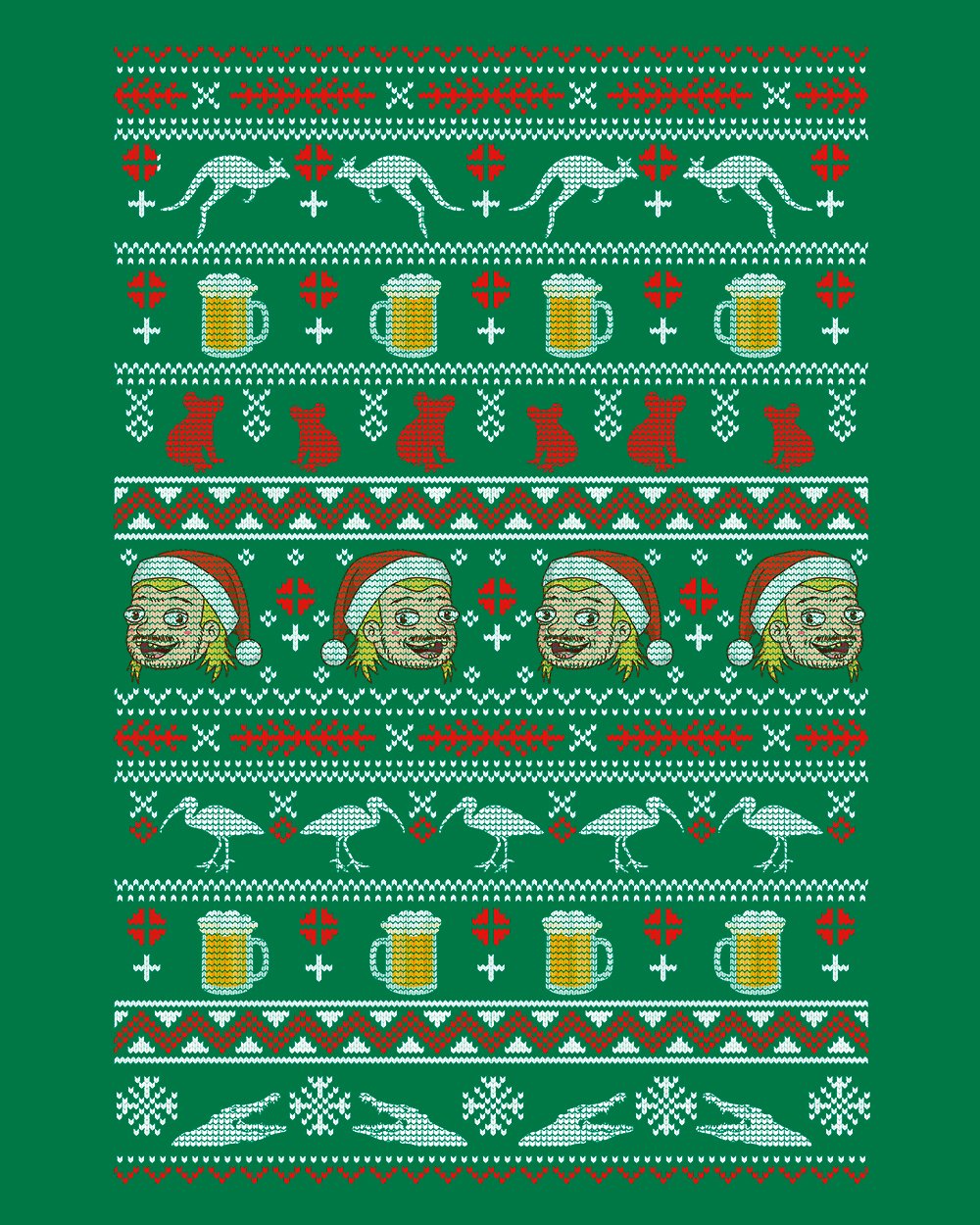 Aussie Ugly Sweater T-Shirt