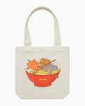 Ramen and Cats Tote Bag