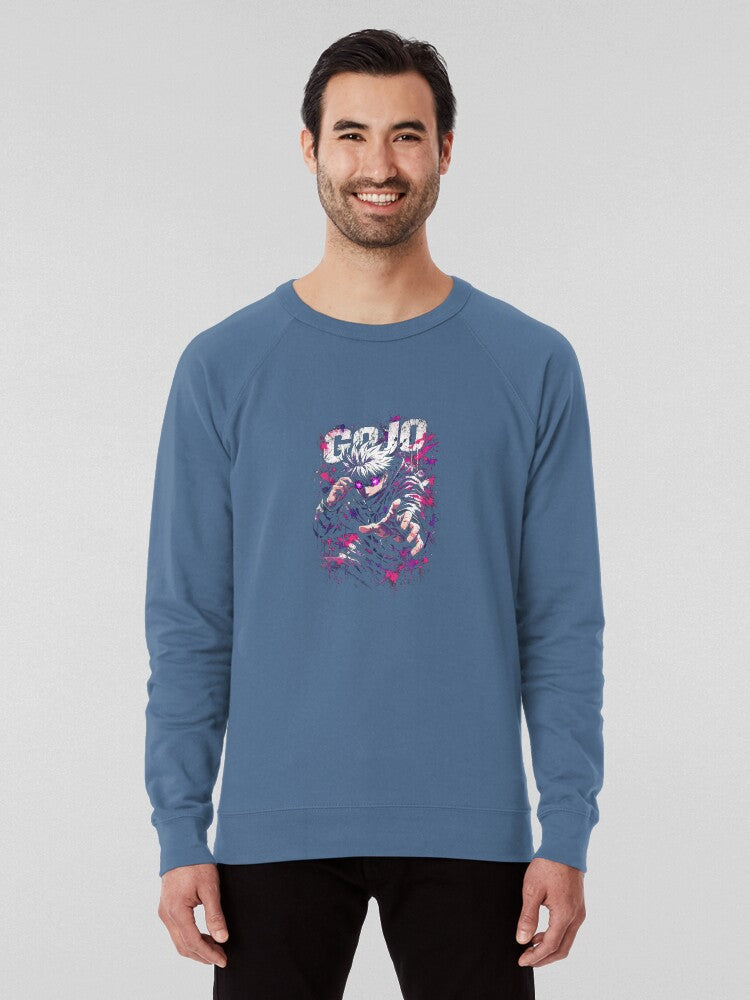 Gojo Satoru Blue Eyes High Tech Lightweight Sweatshirt