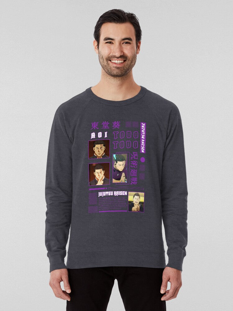 Aoi Todo Boogie Woogie Lightweight Anime Sweatshirt