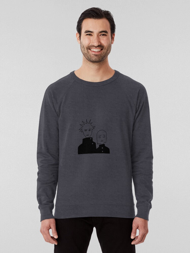 Confusion Aesthetic Minimalist Lightweight Anime Crewneck