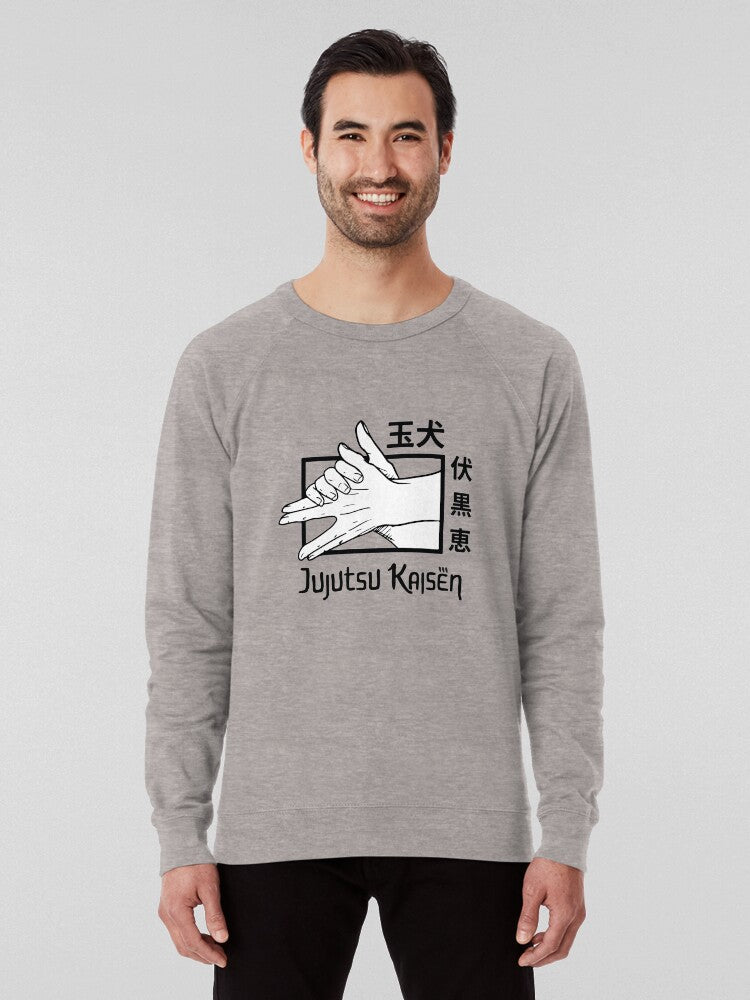 Megumi Domain Expansion Shadow Lightweight JJK Pullover