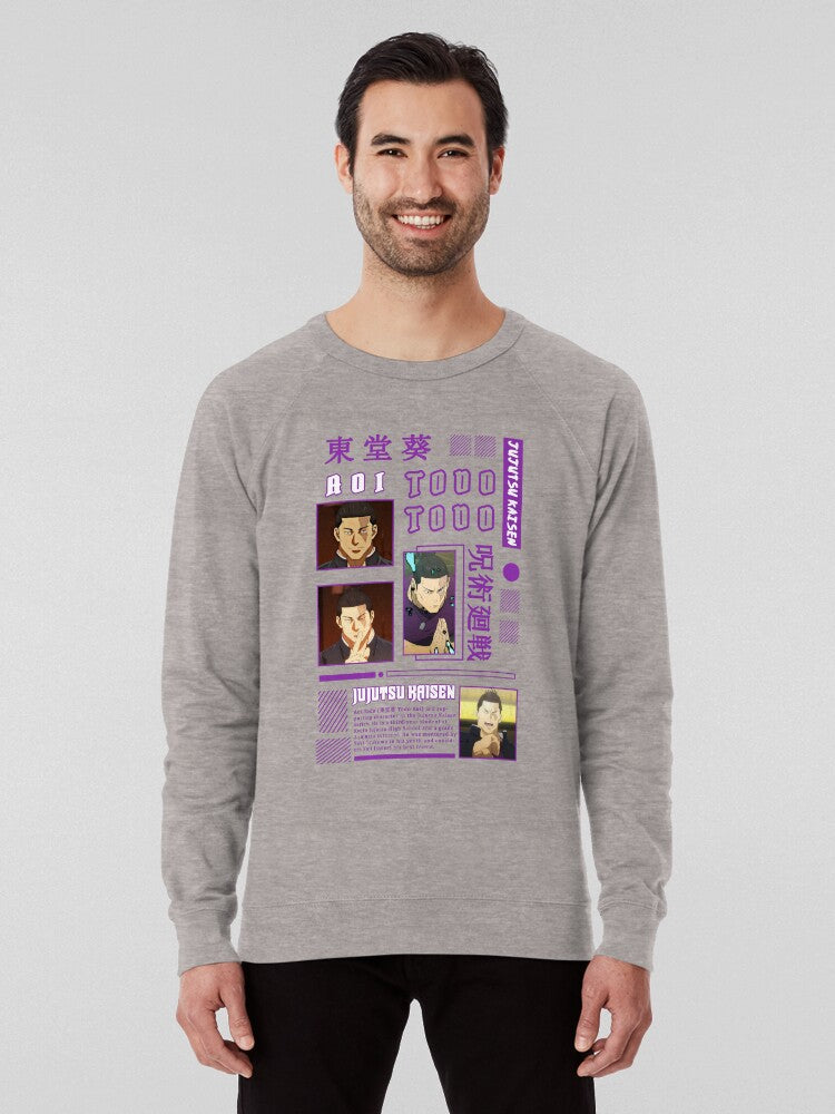 Aoi Todo Boogie Woogie Lightweight Anime Sweatshirt