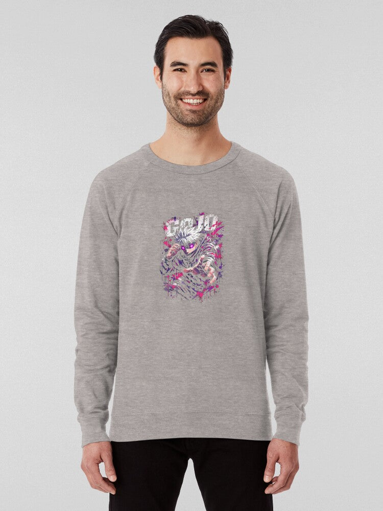 Gojo Satoru Blue Eyes High Tech Lightweight Sweatshirt