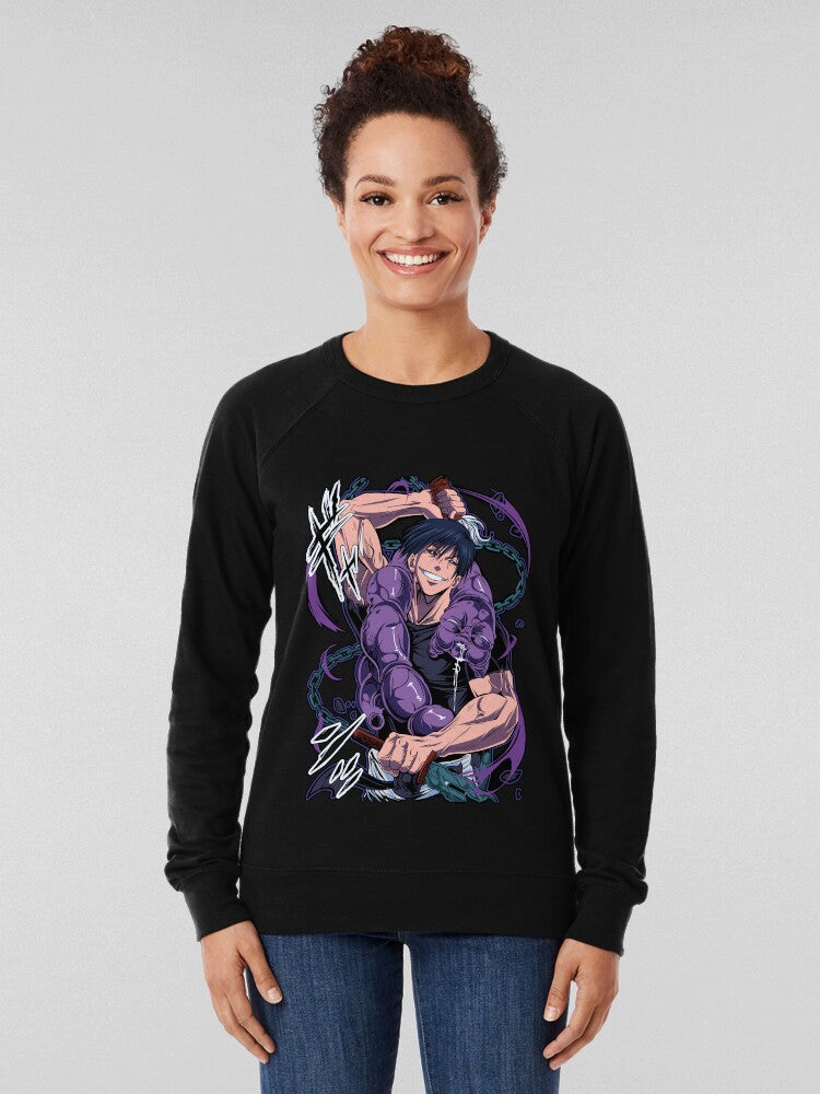 Black Sheep Sorcerer Rebel Style Lightweight JJK Top Black