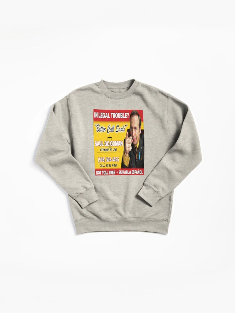 Better Call Saul TV Show Fan Pullover Sweatshirt