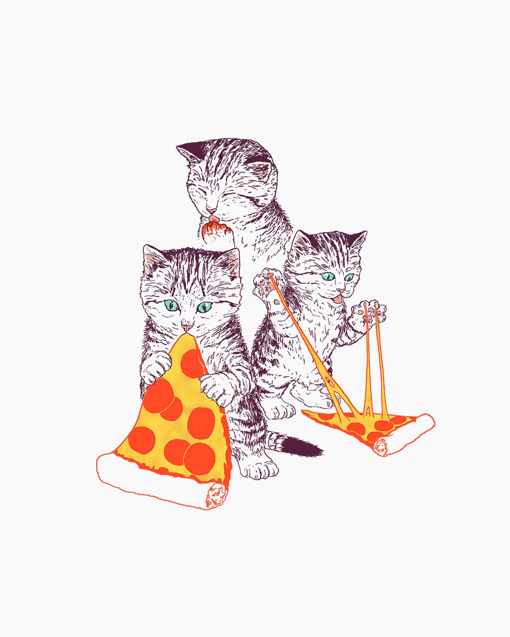 Pizza Kittens T-Shirt